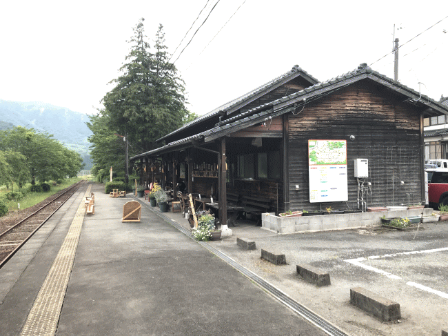 南阿蘇鉄道の長陽駅