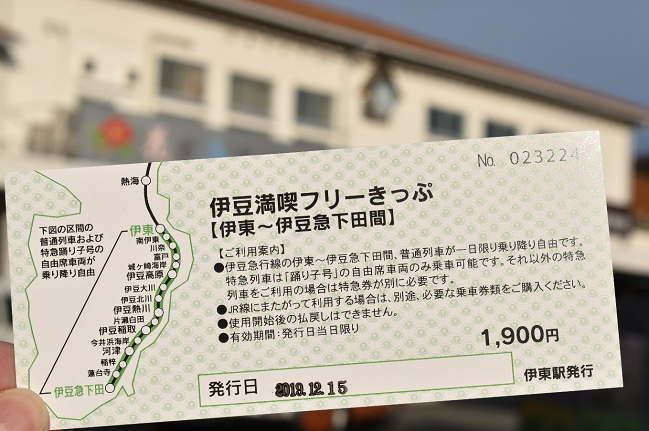 伊豆満喫フリーきっぷ