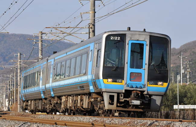 特急しまんと（端岡百福橋）