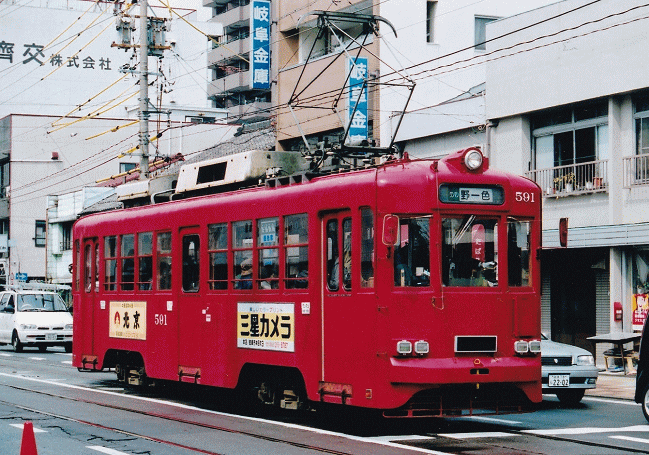 モ591号・名鉄時代の2000年