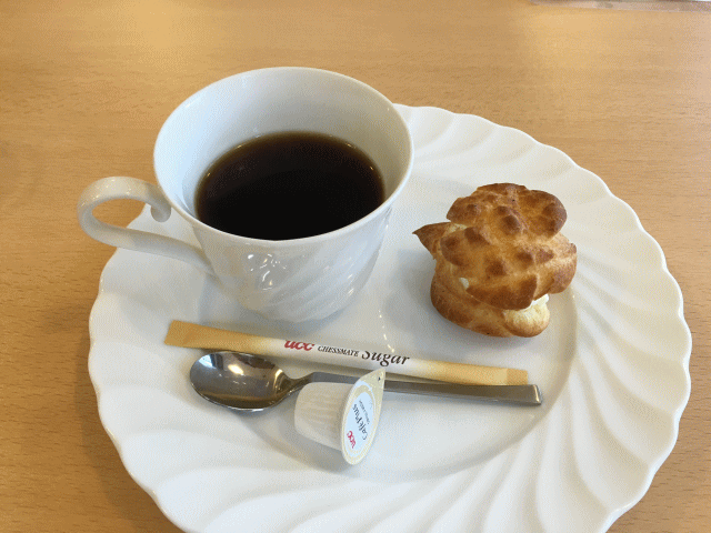 かんてんかんで飲んだコーヒー