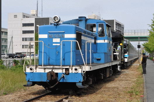 Ｎ３０００形第２編成の甲種輸送