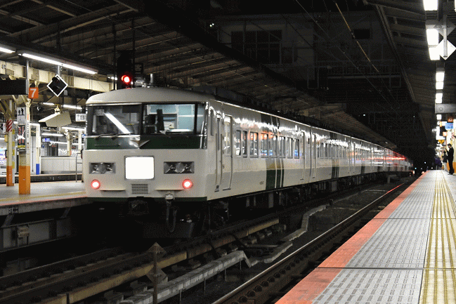 臨時快速列車「ムーンライトながら号」