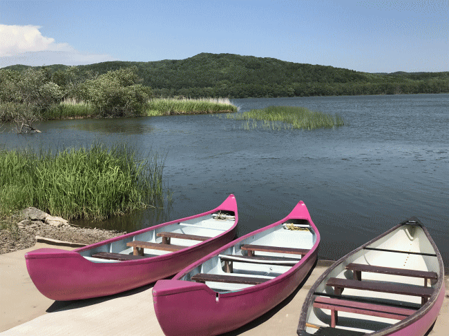 釧路湿原の塘路湖