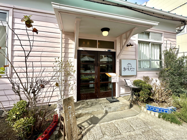 駅舎カフェ1の1・入り口