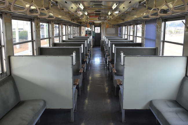 キハ40-543の車内