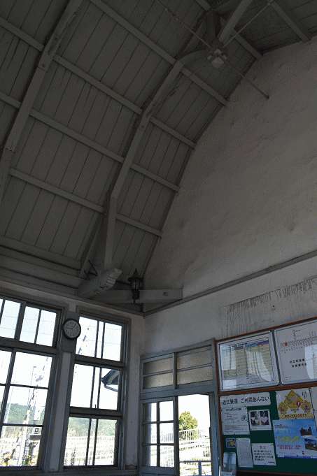 近江鉄道の鳥居本駅