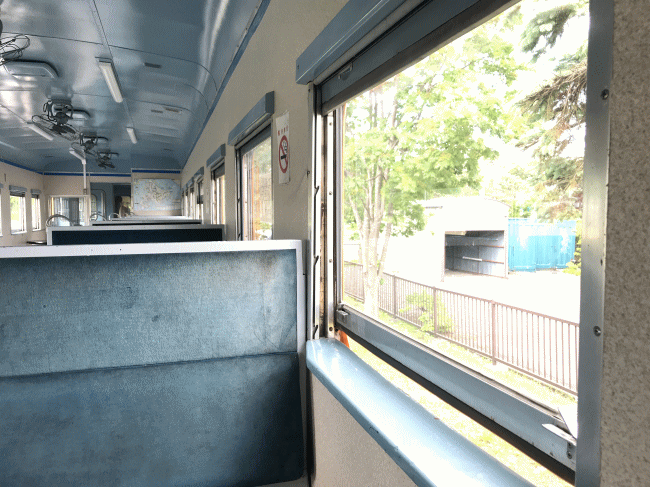 ルゴーサエクスプレスのボックスシート