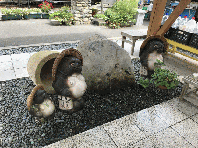 延命水の水飲み場