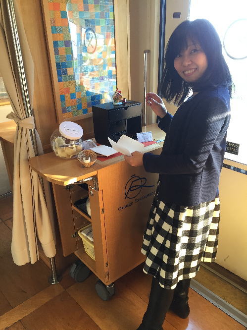 おれんじ食堂のお菓子コーナー