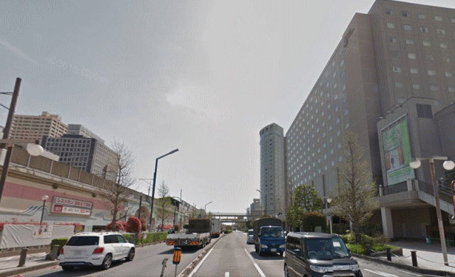 オリエンタルホテル東京ベイがトレインビューだと分かる画像