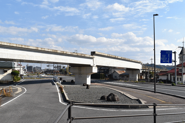 高架橋の三次付近の三江線