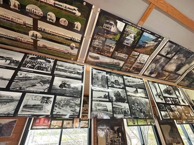 観光SL会館ぽっぽ亭の店内の写真