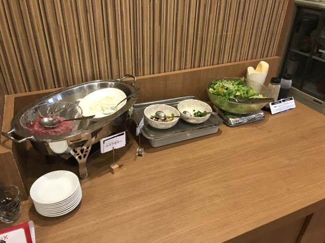 ホテルルートイン秋田土崎の朝食バイキング