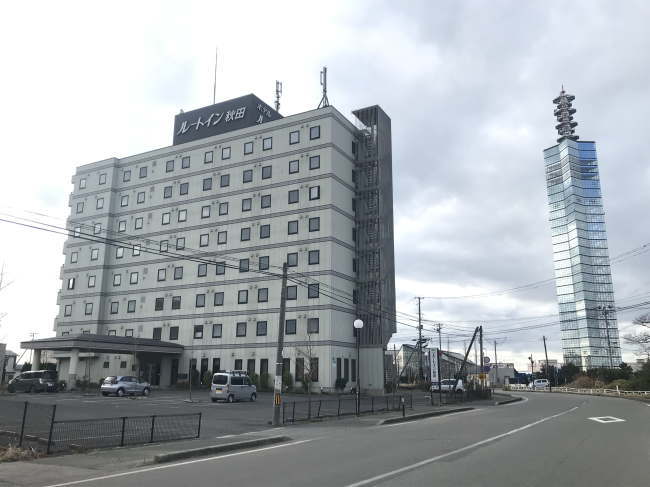 ホテルルートイン秋田土崎