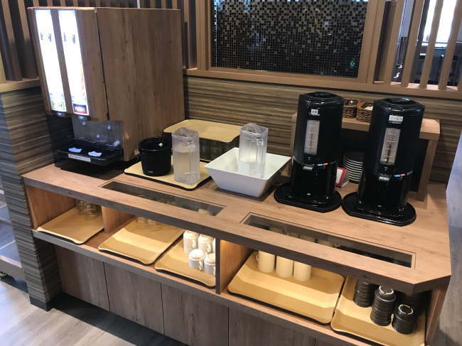 ホテルルートイン米子の朝食バイキング