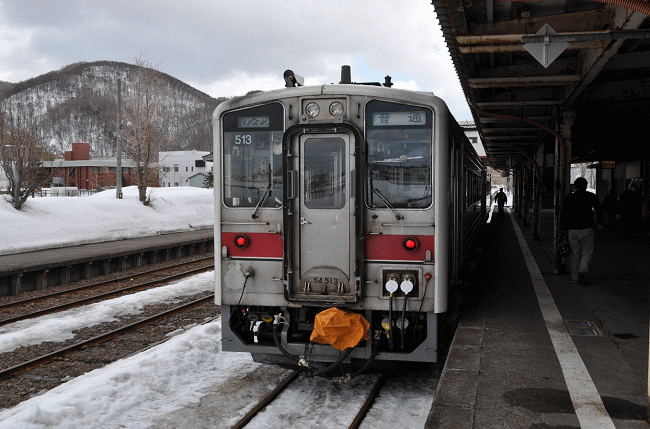 終点の留萌駅