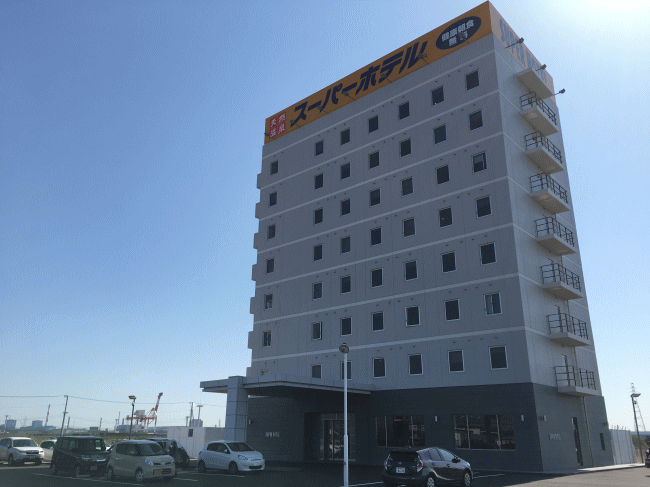 スーパーホテル鹿嶋の外観