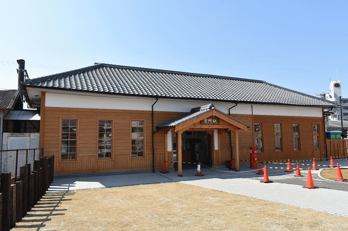 京終駅の駅舎