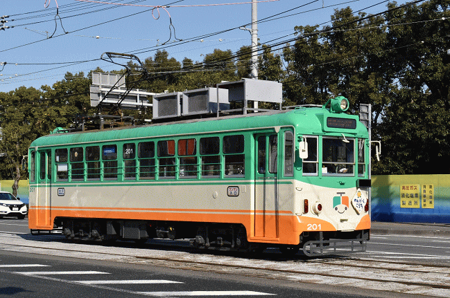 200形のトップナンバー201号車