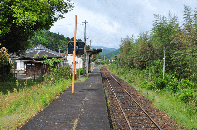 香淀駅のホーム