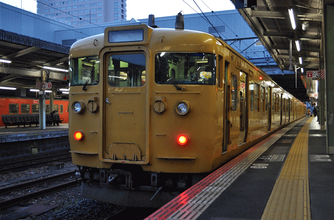 広島駅発の山陽本線の鈍行
