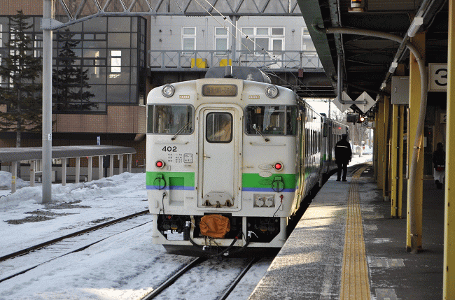 石狩当別で切り離される新十津川行き