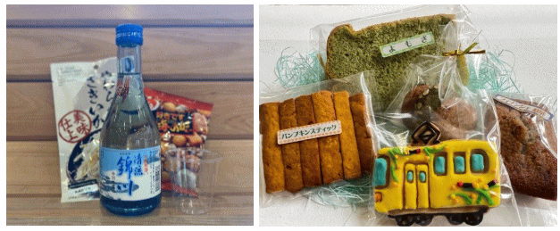 ほろ酔いセットとスイーツセット