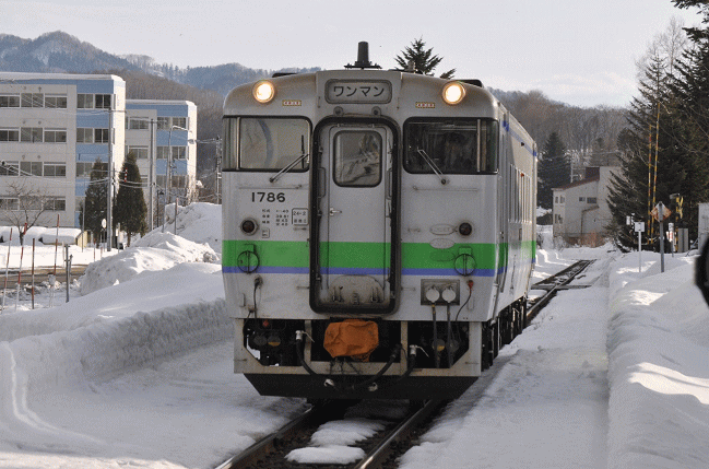 石勝線・夕張支線のキハ40