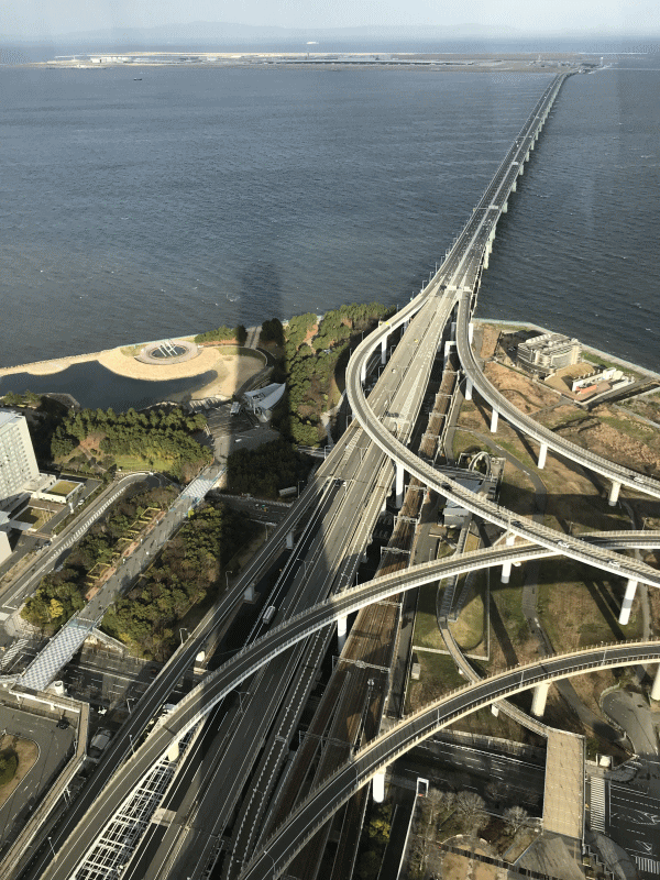 スターゲイトホテル関西エアポートから見る関西空港