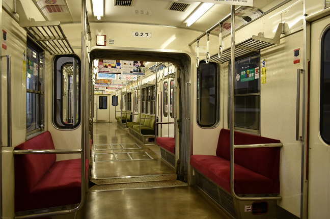 志度線で運行される電車は全て元名古屋市営地下鉄の車両