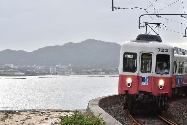 塩屋駅から房前駅方面に歩いた撮影地