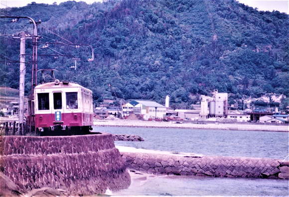 志度線と瀬戸内海の撮影地（1998年）