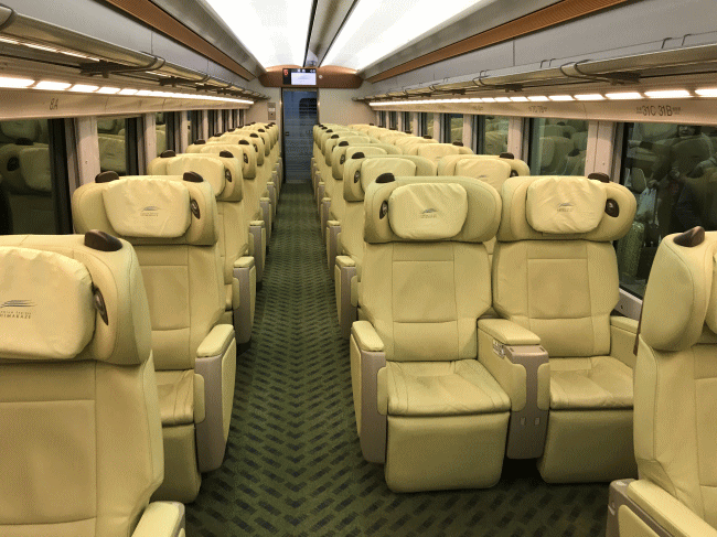 特急しまかぜのプレミアムシート