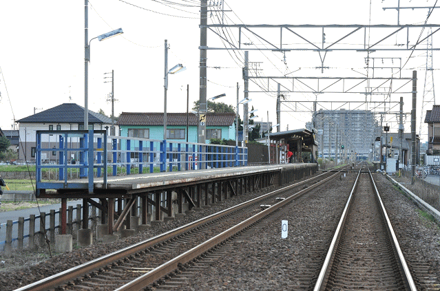 名鉄名古屋本線島氏永駅の外観