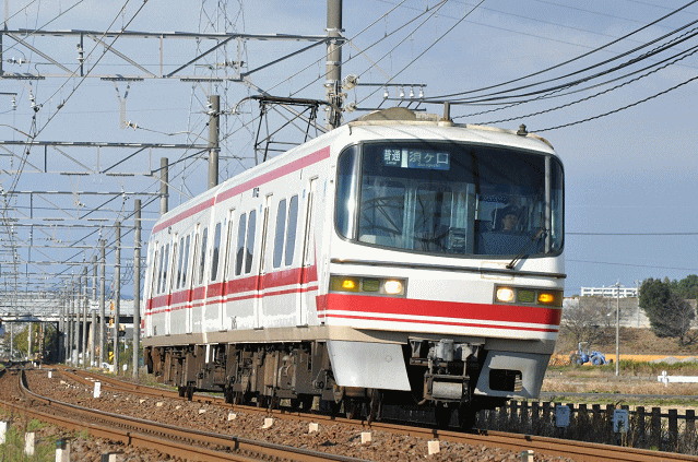 名鉄1800系普通電車2連