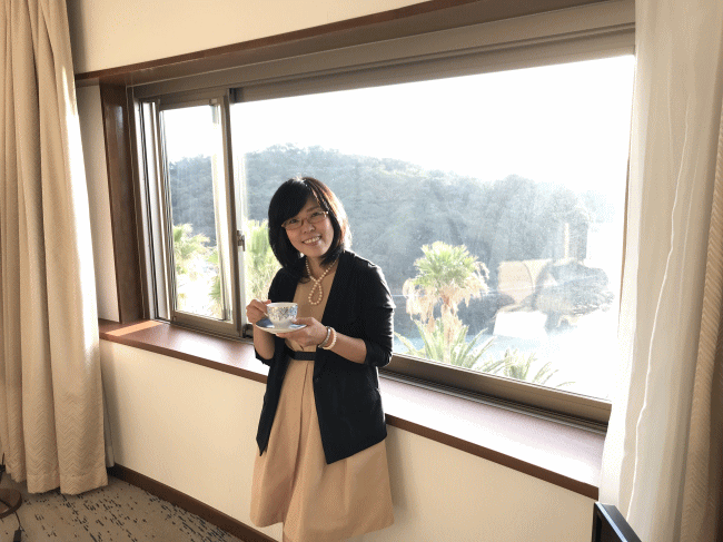 下田東急ホテルの朝