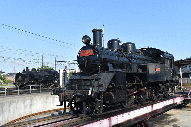 日本ナショナルトラストが所有し静態保存中のC12164