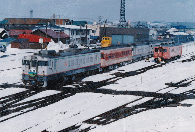 急行「宗谷」札幌行（1989年）