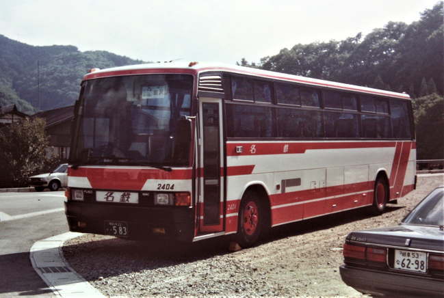 名古屋と金沢を結んでいた名鉄バス