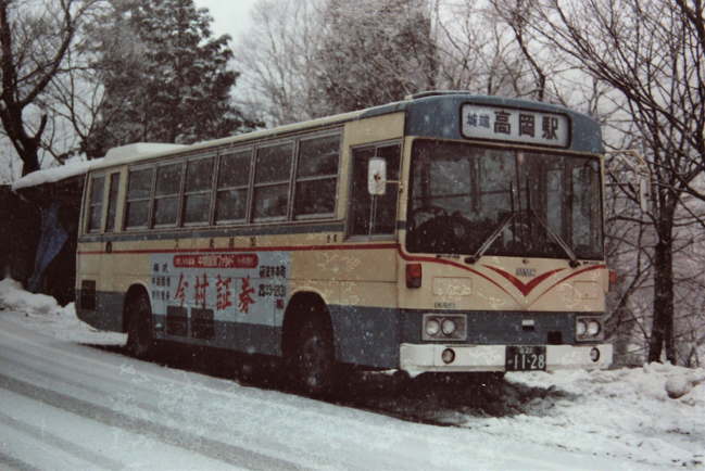 白川郷から高岡方面の加越能バス