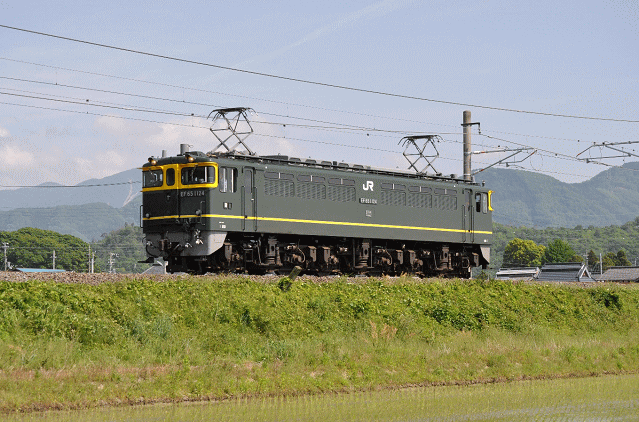EF65 1124トワイライト色