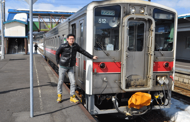 幌延駅とキハ54