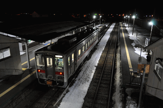 各駅停車名寄行き（豊富駅にて）
