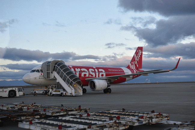 中部国際空港のエアアジア