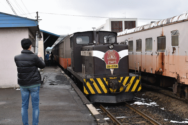 津軽五所川原駅のストーブ列車