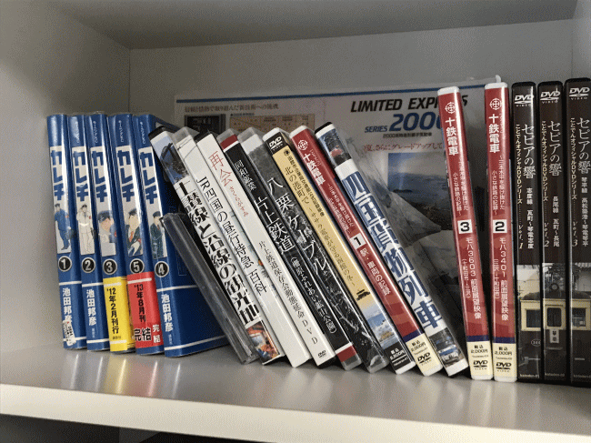 サンリバー大歩危の「ムーンライトおおぼけ」に置いてあるDVD