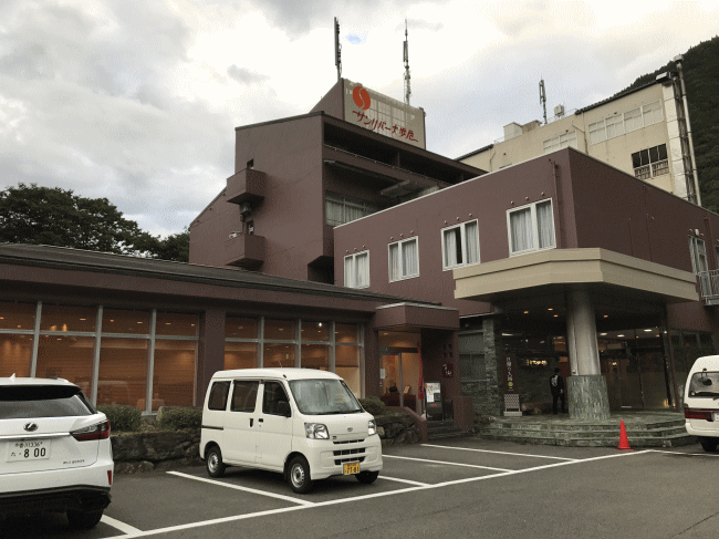 サンリバー大歩危の外観