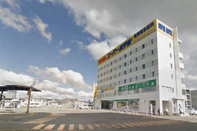スーパーホテル釧路駅前の外観