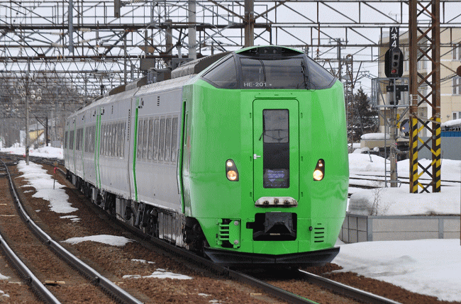 789系・特急ライラック（滝川駅にて）